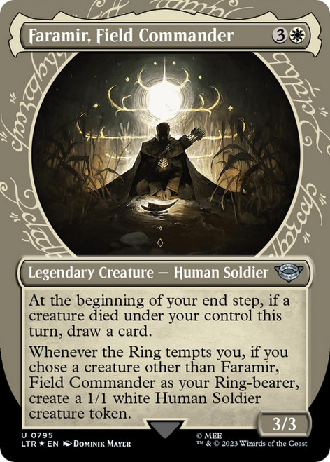 Faramir, Field Commander (Showcase Frame) (Surge Foil)