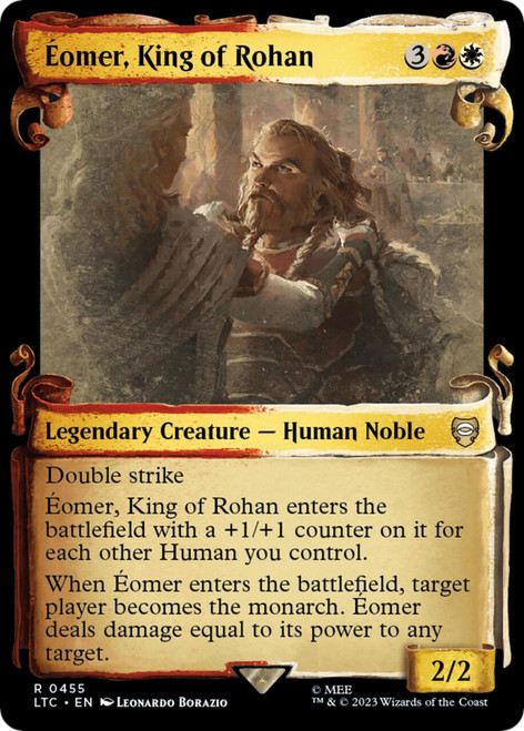 Eomer, King of Rohan (Showcase Scroll)