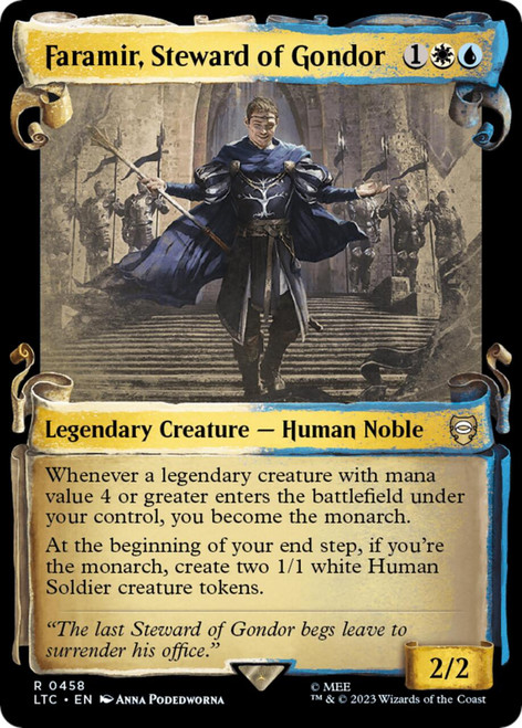 Faramir, Steward of Gondor (Showcase Scroll)