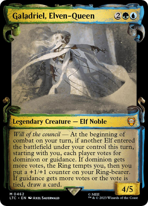 Galadriel, Elven-Queen (Showcase Scroll)