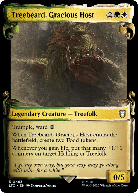Treebeard, Gracious Host (Showcase Scroll)