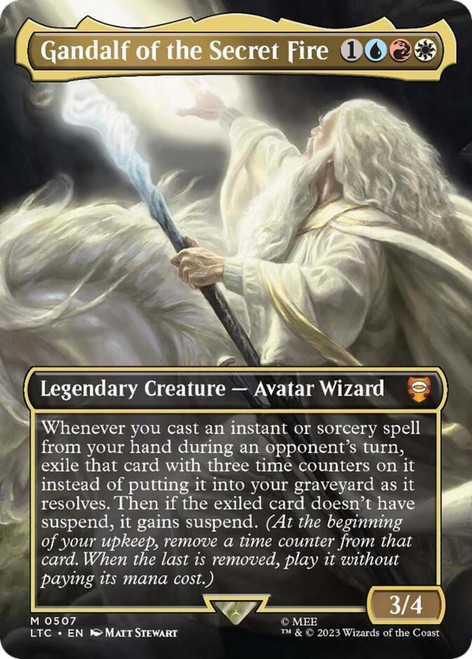 Gandalf of the Secret Fire (Borderless Scene)