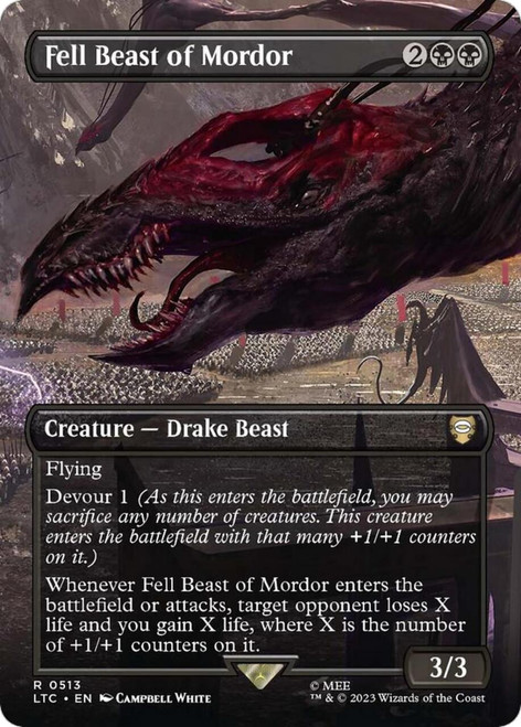 Fell Beast of Mordor (Borderless Scene)