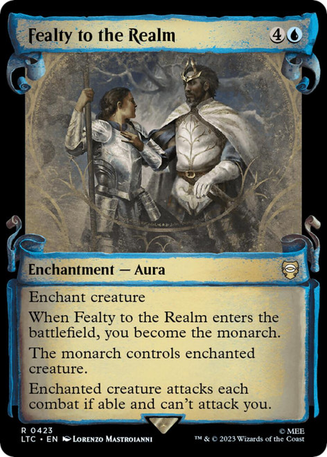 Fealty to the Realm (Showcase Scroll) (Silver Foil)