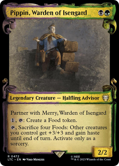 Pippin, Warden of Isengard (Showcase Scroll) (Silver Foil)