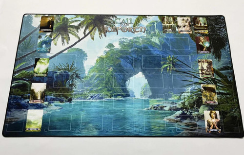 Call of Kilforth / Gloom of Kilforth Double-Sided World Map Playmat