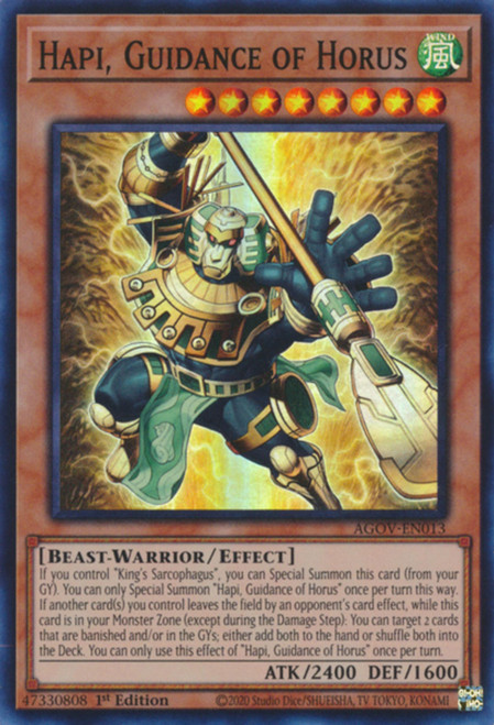 AGOV-EN013 Hapi, Guidance of Horus