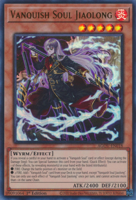 AGOV-EN018 Vanquish Soul Jiaolong (Ultra Rare)