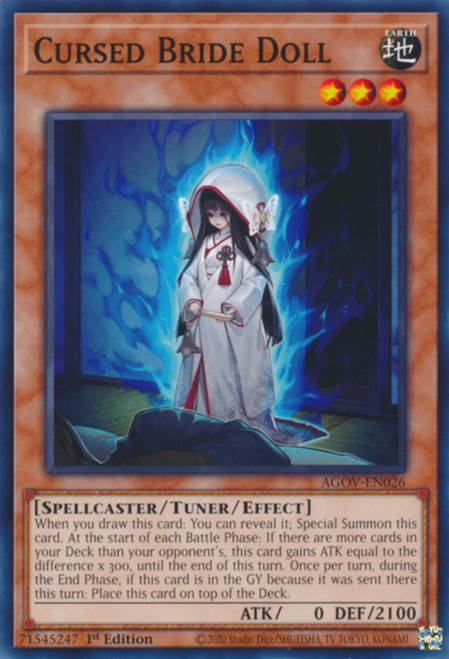 AGOV-EN026 Cursed Bride Doll