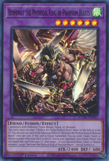 AGOV-EN032 Berfomet the Mythical King of Phantom Beasts