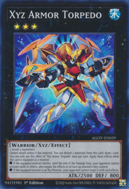 AGOV-EN039 Xyz Armor Torpedo
