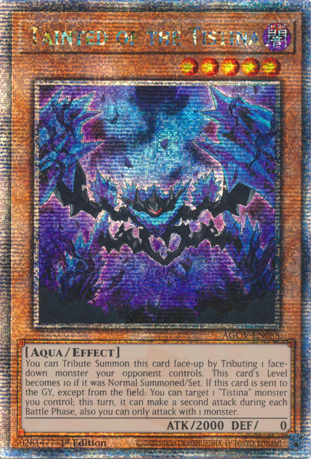 AGOV-EN088 Tainted of the Tistina (Quarter Century Secret Rare)