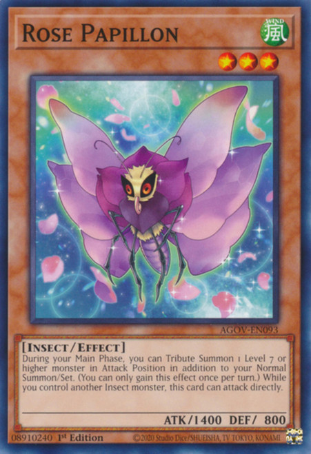 AGOV-EN093 Rose Papillon