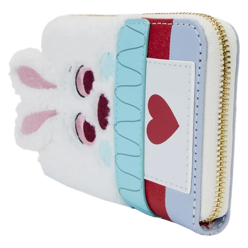 Disney: Alice in Wonderland White Rabbit Cosplay Zip Around Wallet