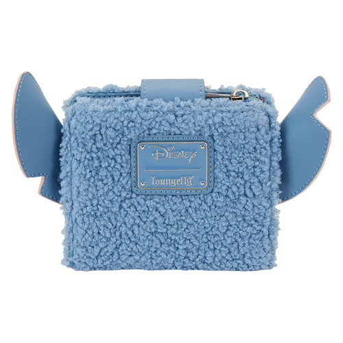 Disney: Stitch Plush Sherpa Cosplay Bifold Wallet