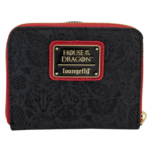 House of the Dragon: All-Over Print House Targaryen Sigil Zip Around Wallet