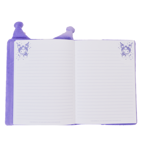 Sanrio: Kuromi Cosplay Plush Stationary Journal
