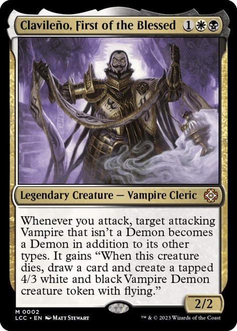 Clavileno, First of the Blessed (foil)