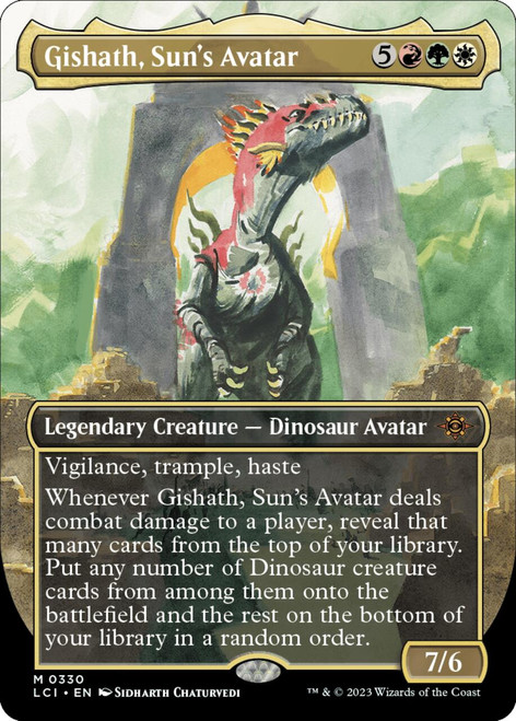 Gishath, Sun's Avatar (Borderless Art)