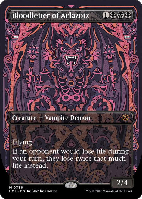 Bloodletter of Aclazotz (Showcase Frame)