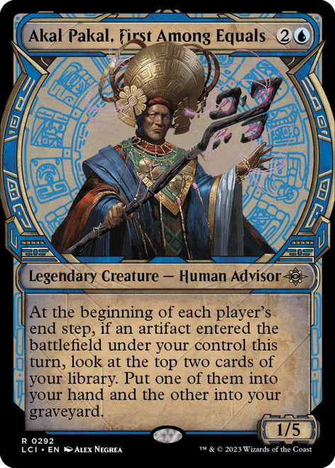 Akal Pakal, First Among Equals (Showcase Frame)