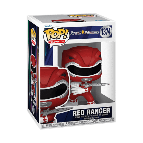 POP! TV - Mighty Morphin Power Rangers #1374 Red Ranger 30th Anniversary