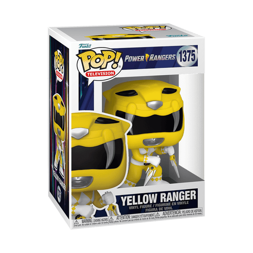 POP! TV - Mighty Morphin Power Rangers #1375 Yellow Ranger 30th Anniversary
