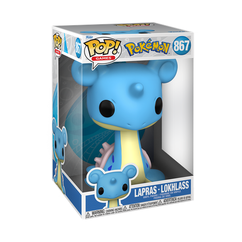 POP! Games - Pokemon #867 Lapras 10-Inch Jumbo Sized