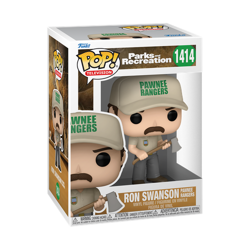 POP! TV - Parks & Recreation #1414 Ron Swanson Pawnee Rangers