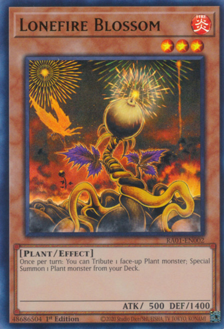 RA01-EN002 Lonefire Blossom (Ultra Rare)