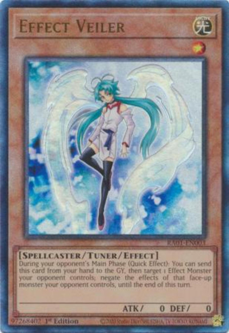 RA01-EN003 Effect Veiler (Ultimate Rare)