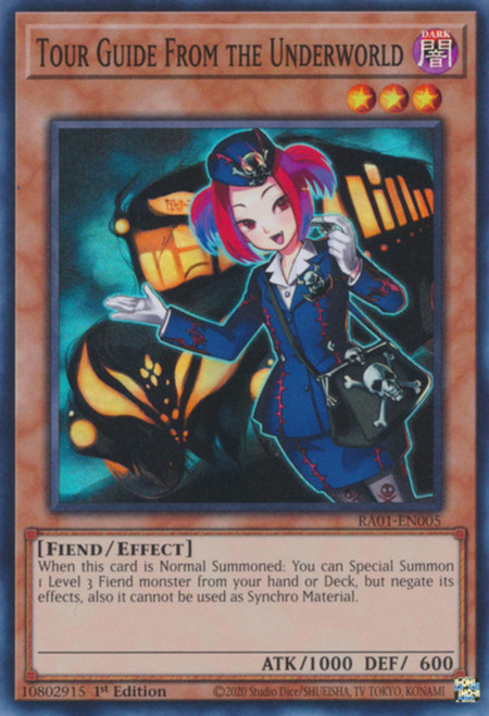 RA01-EN005 Tour Guide From the Underworld (Collector's Rare)