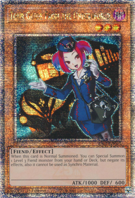 RA01-EN005 Tour Guide From the Underworld (Quarter Century Secret Rare)