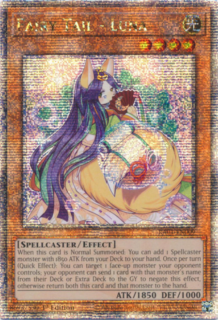 RA01-EN009 Fairy Tail - Luna (Quarter Century Secret Rare)