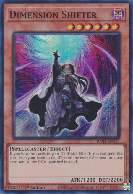 RA01-EN014 Dimension Shifter (Super Rare)