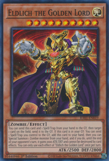 RA01-EN019 Eldlich the Golden Lord (Super Rare)
