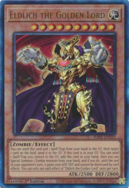 RA01-EN019 Eldlich the Golden Lord (Ultimate Rare)