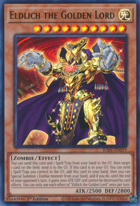 RA01-EN019 Eldlich the Golden Lord (Ultra Rare)