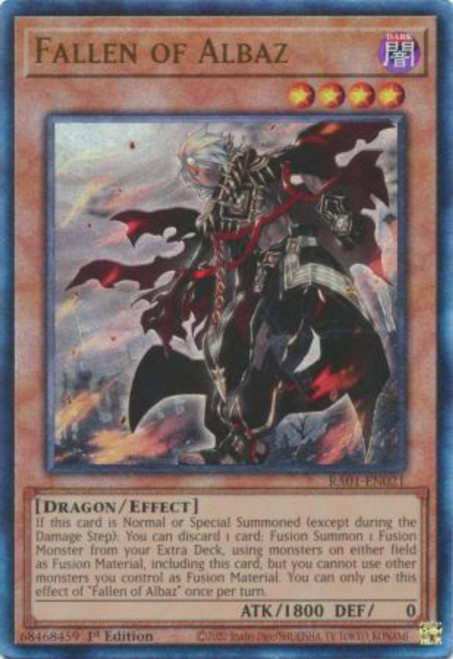 RA01-EN021 Fallen of Albaz (Ultimate Rare)