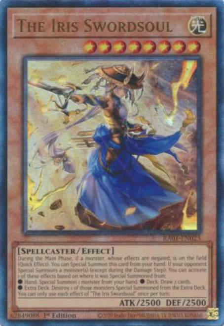 RA01-EN023 The Iris Swordsoul (Ultimate Rare)