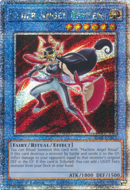 RA01-EN024 Cyber Angel Benten (Quarter Century Secret Rare)