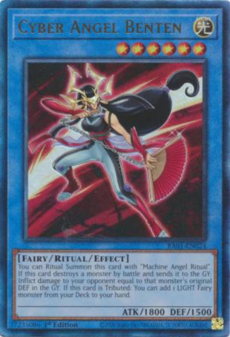 RA01-EN024 Cyber Angel Benten (Ultimate Rare)