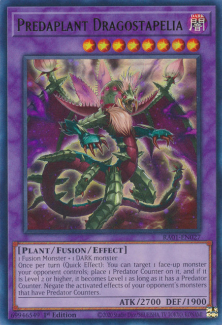 RA01-EN027 Predaplant Dragostapelia (Ultra Rare)