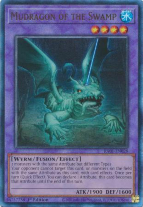 RA01-EN028 Mudragon of the Swamp (Ultimate Rare)