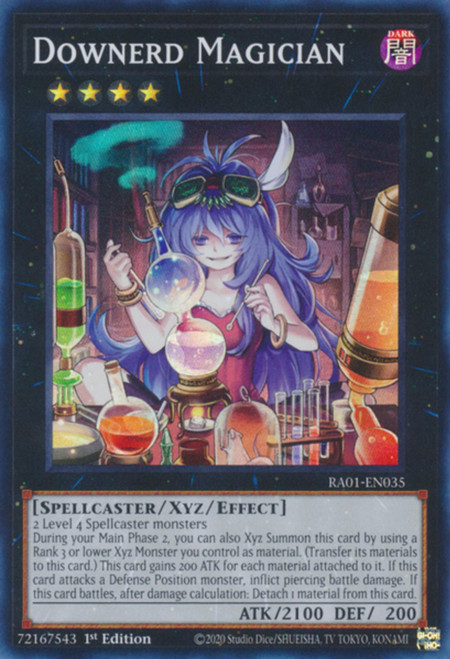 RA01-EN035 Downerd Magician (Collector's Rare)