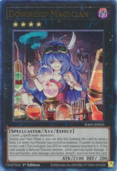 RA01-EN035 Downerd Magician (Ultimate Rare)