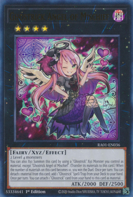 RA01-EN036 Ghostrick Angel of Mischief (Ultra Rare)