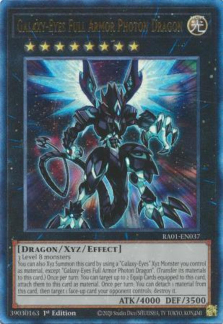 RA01-EN037 Galaxy-Eyes Full Armor Photon Dragon (Ultimate Rare)