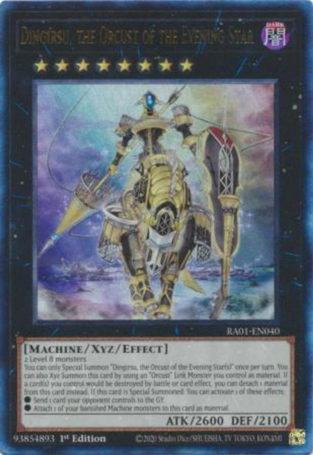 RA01-EN040 Dingirsu, the Orcust of the Evening Star (Ultimate Rare)