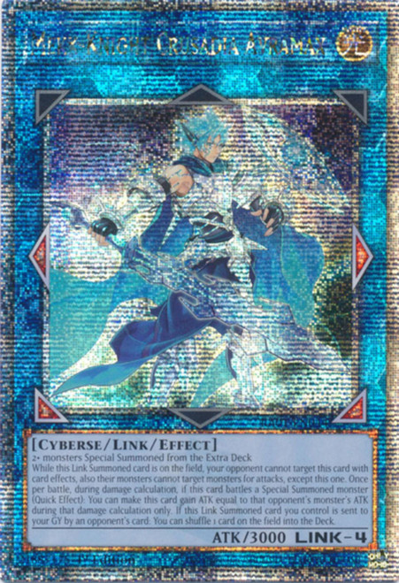 RA01-EN044 Mekk-Knight Crusadia Avramax (Quarter Century Secret Rare)